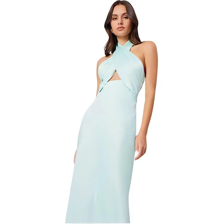 ELLIATTCOLLECTIVE Sleeveless Dress Women's Teal-1