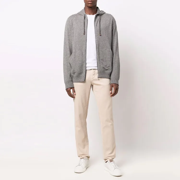 Brunello Cucinelli Zip up Cashmere Hoodie-1