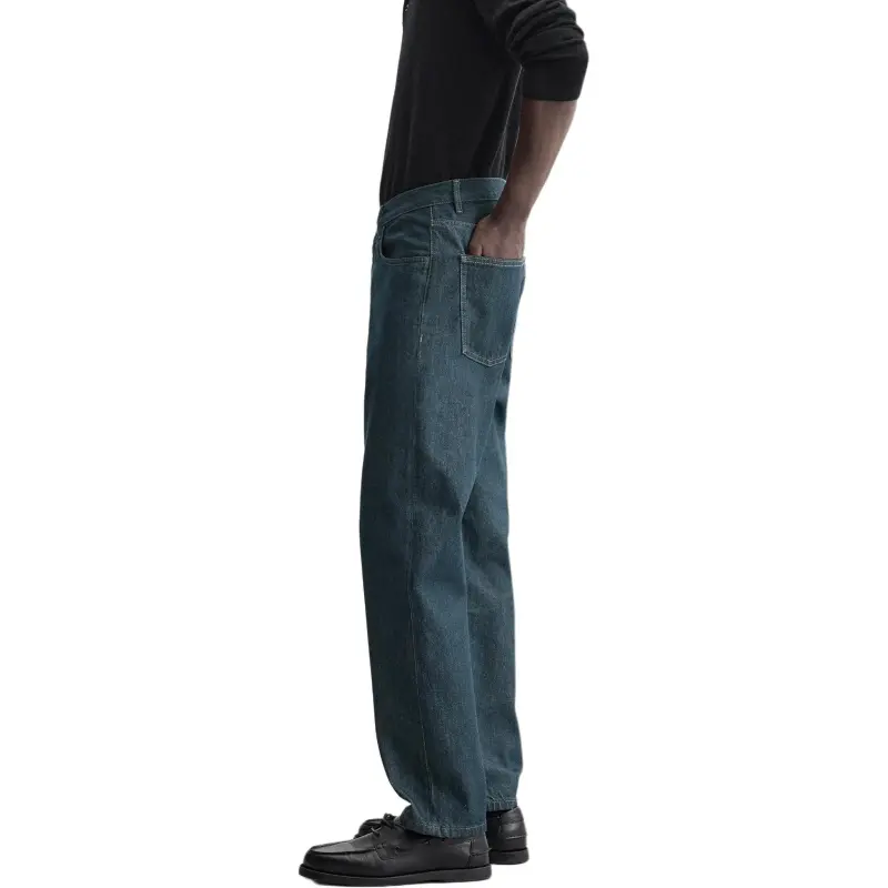 ZARA Jeans Men Blue/Green-5