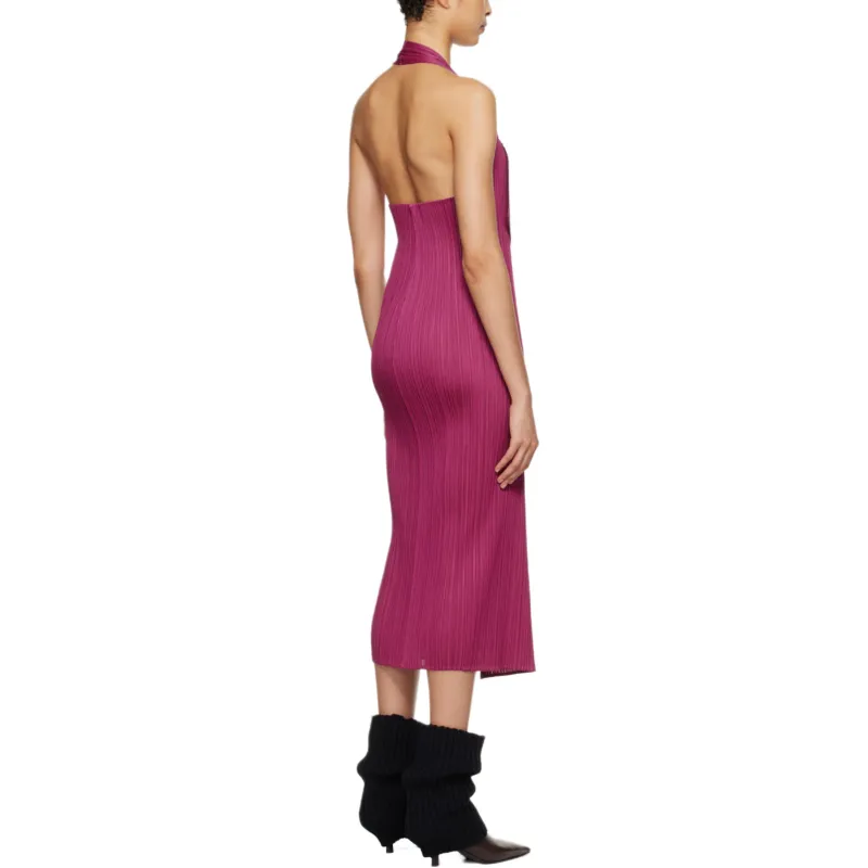 PLEATS PLEASE ISSEY MIYAKE Monthly Colors November Midi Dress-5