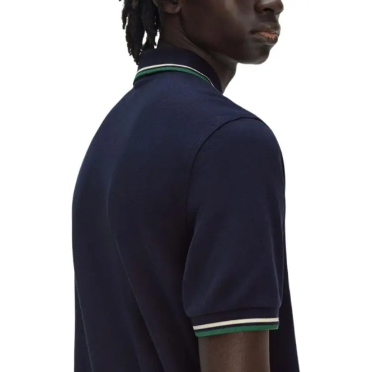 FRED PERRY Polo Shirt Men's Blue-8