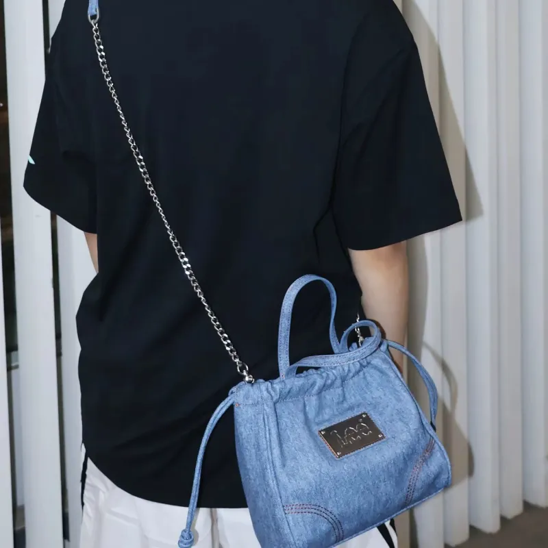 Lee PU Crossbody Bag, Shoulder Bag, Handbag Regular Women's Dark Blue-1