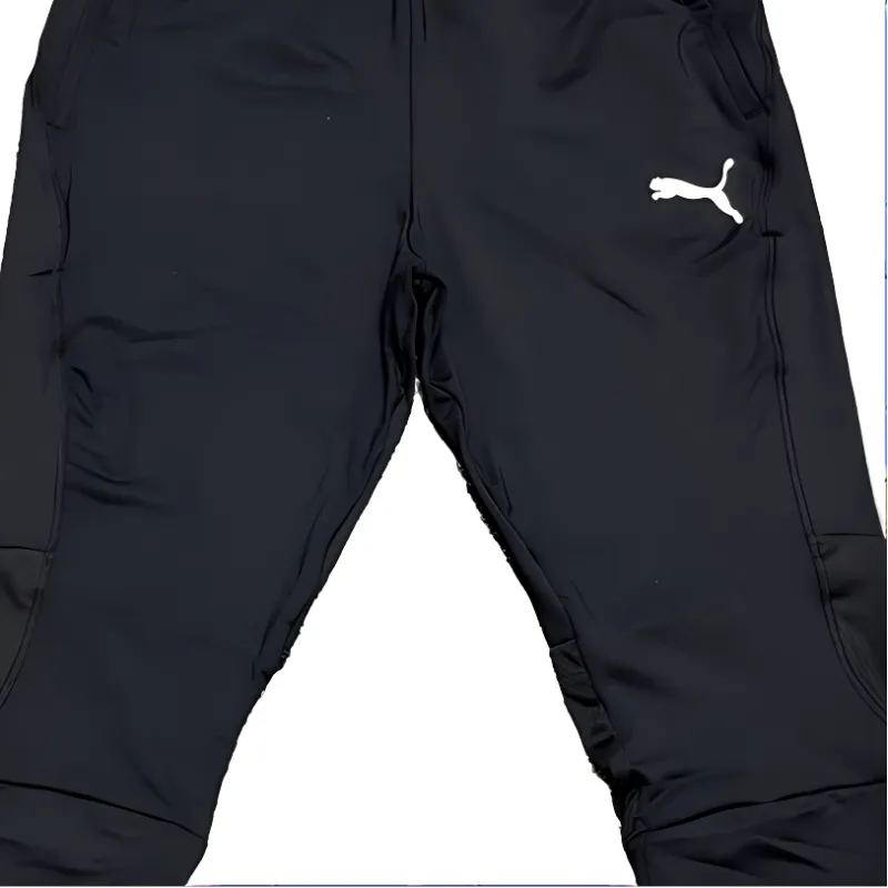 PUMA Knitted Sweatpants Men's Black-2