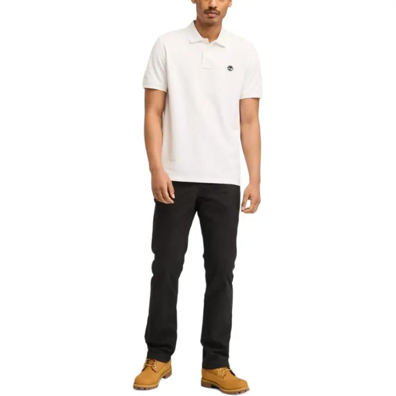 Timberland Polo Shirt Men's White-4