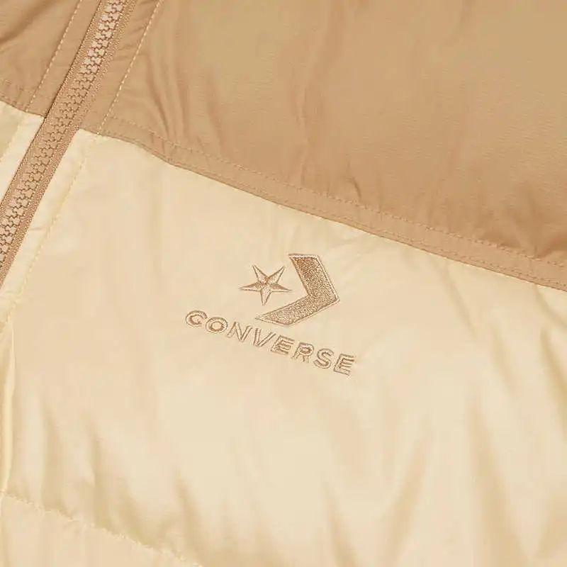 Converse Down Jacket Men's Apricot-3