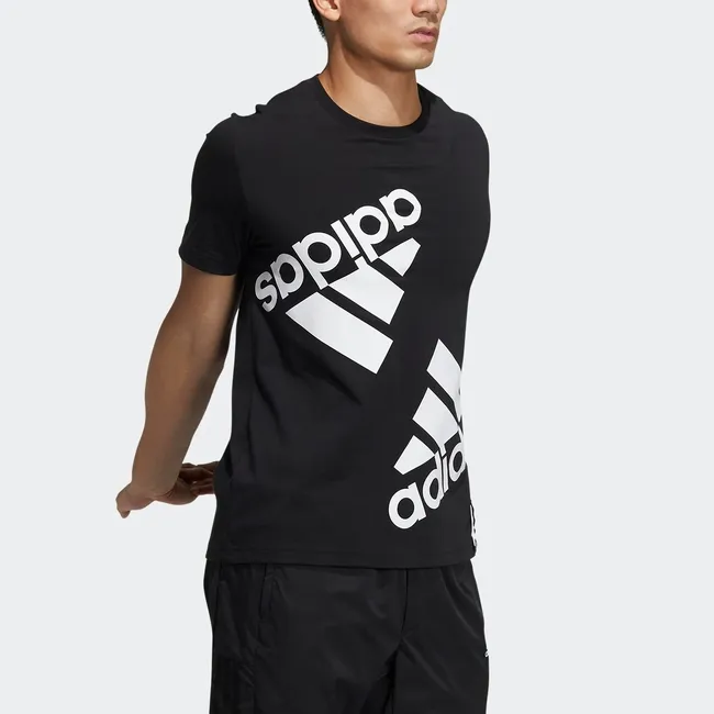Adidas T Shirts Men Black-2
