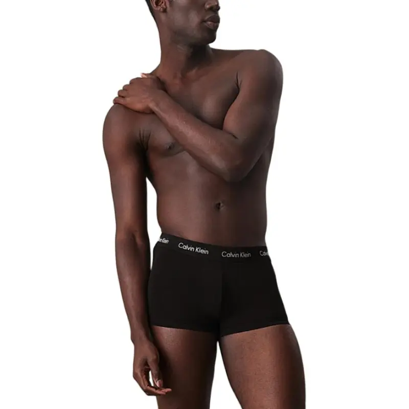 CALVIN KLEIN 3P LOW RISE TRUNK Boxer Shorts Europe Version Men's 3 Pack-1