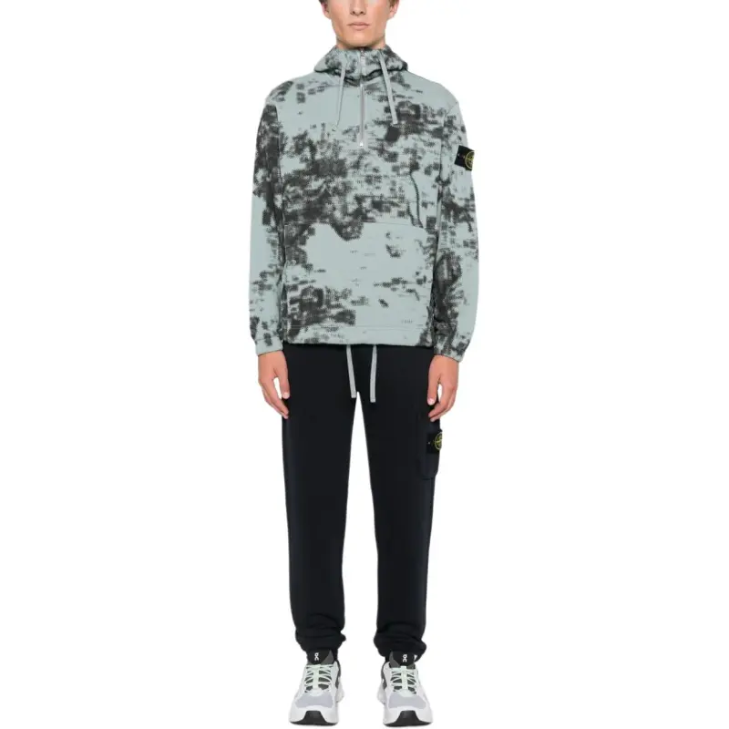 STONE ISLAND Compass Patch Drawstring Track Pants-2