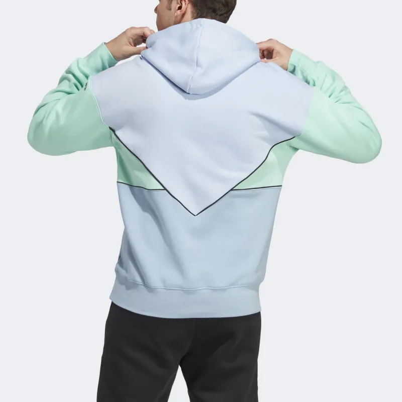 Adidas Sweatshirts Men Light Blue-2