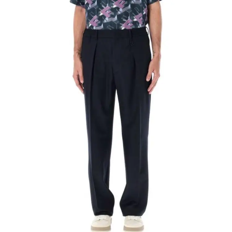 FENDI Pleated Cigarette Pants-2