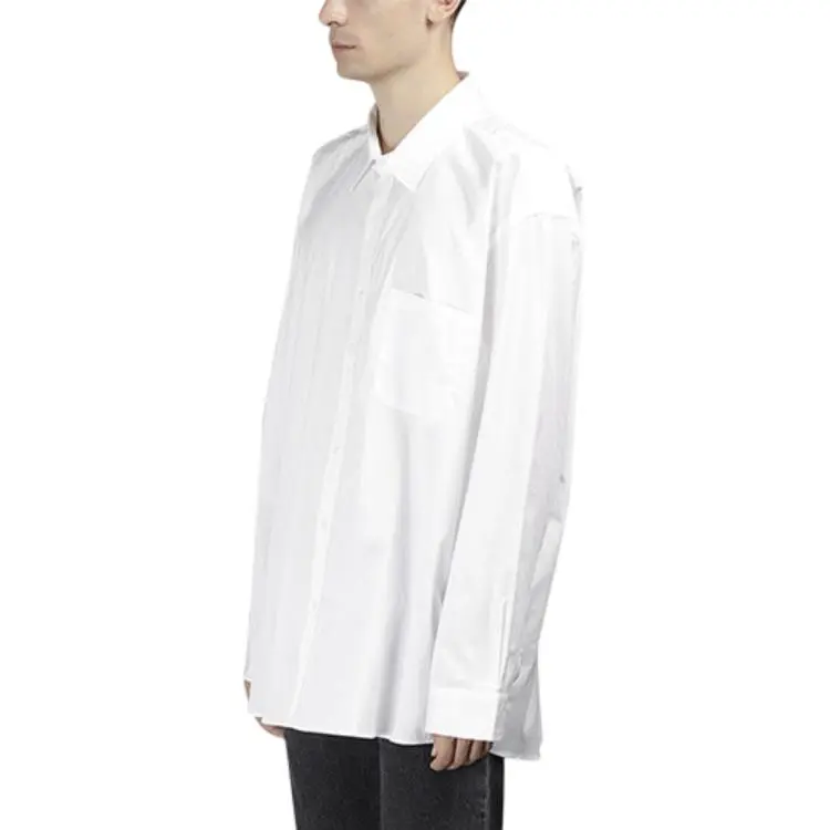 Vetements Shirts Men White-2