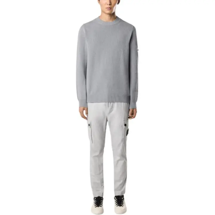 STONE ISLAND Logo patch Cargo Trousers-2