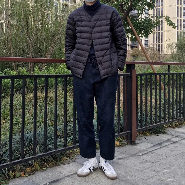 UNIQLO Jw Anderson Co Branded Series Casual Pants Men Dark Gray-1