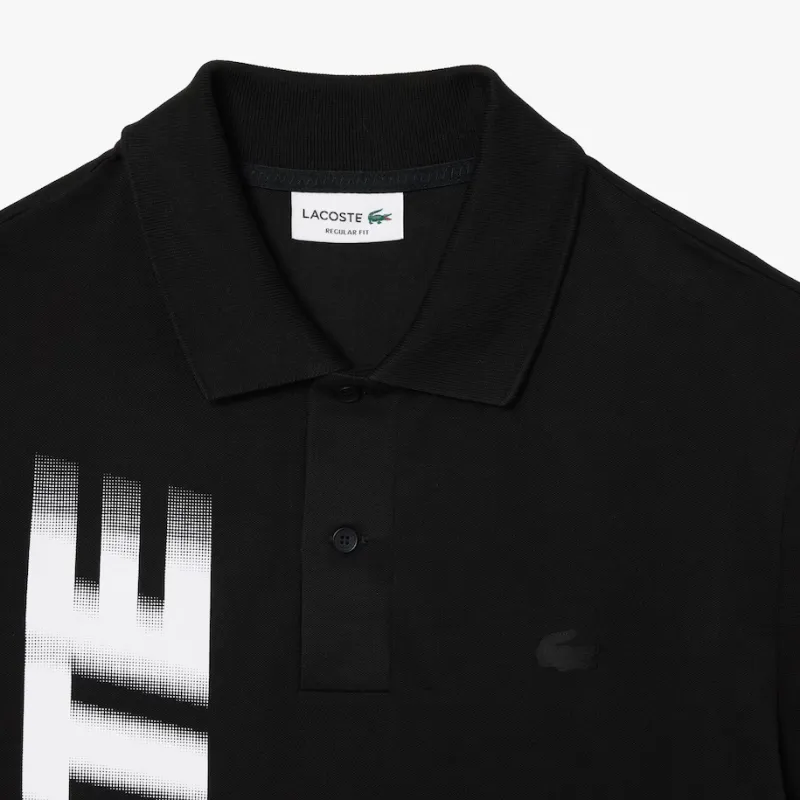LACOSTE Polo Shirts Men Black-3