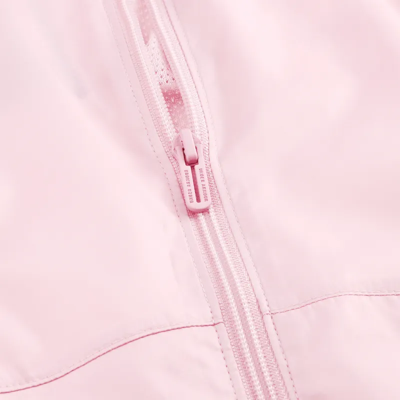 Under Armour Rival Trench Coat Women's Pink-2