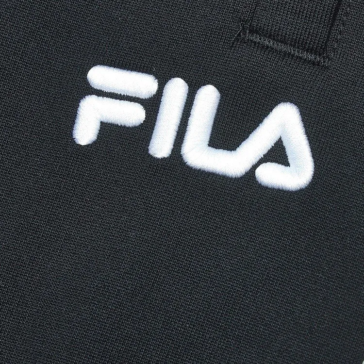 FILA ORIGINALE Knitted Sports Pants Men's Jet Black-4