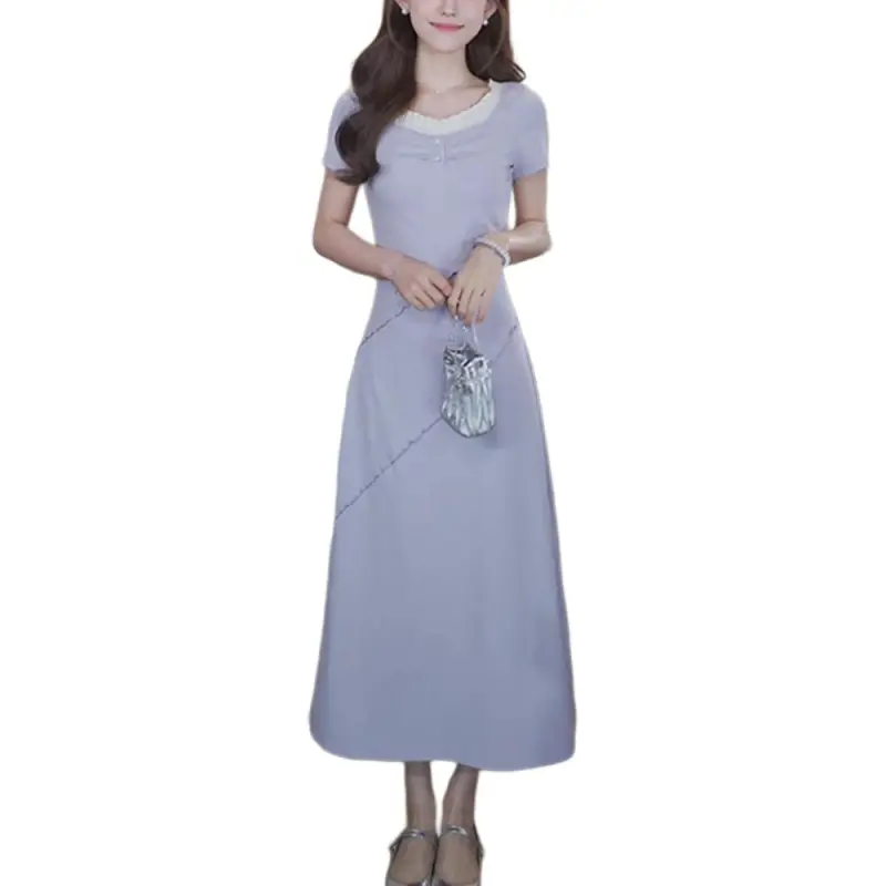Alxnan Short Sleeved Dress Women's-4