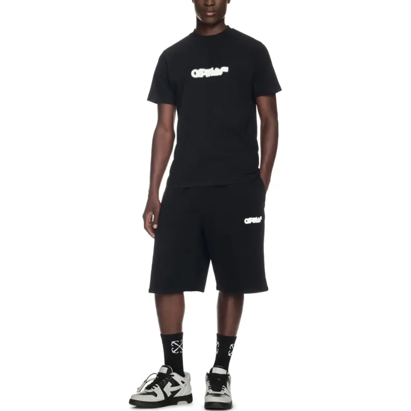 OFF WHITE Spray Arrow Track Shorts-1