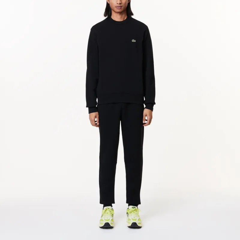 LACOSTE Knitted Sports Pants Men's Black-1