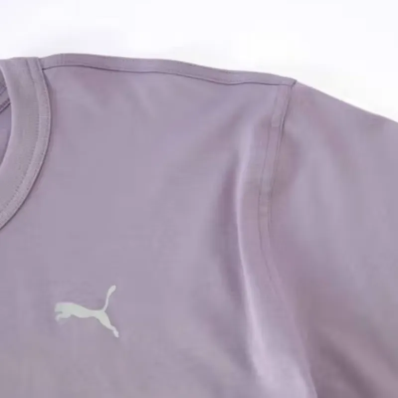 PUMA T Shirt Unisex Light Purple-2