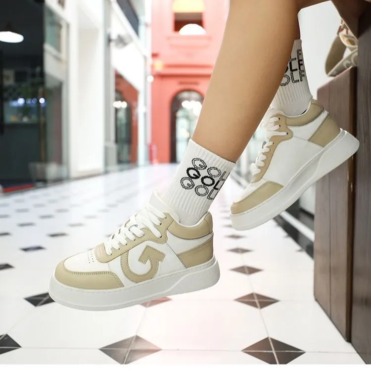 GOLF Thermal Abrasion Resistant High Top Skateboard Shoes 4.5cm Women's-16