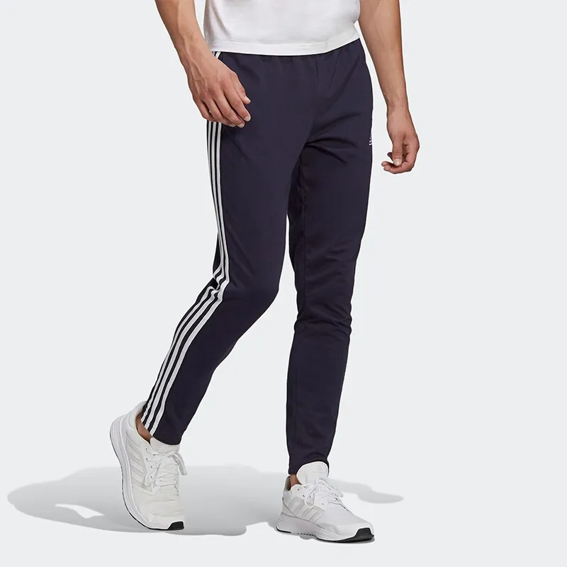 Adidas Knitted Sports Pants Men's Legend Ink-4