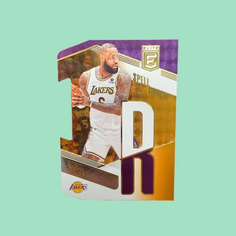 PANINI LeBron James Player Card, Elite Irregular Shape, Card Quality Guaranteed Sports Cards 1 Pc-3