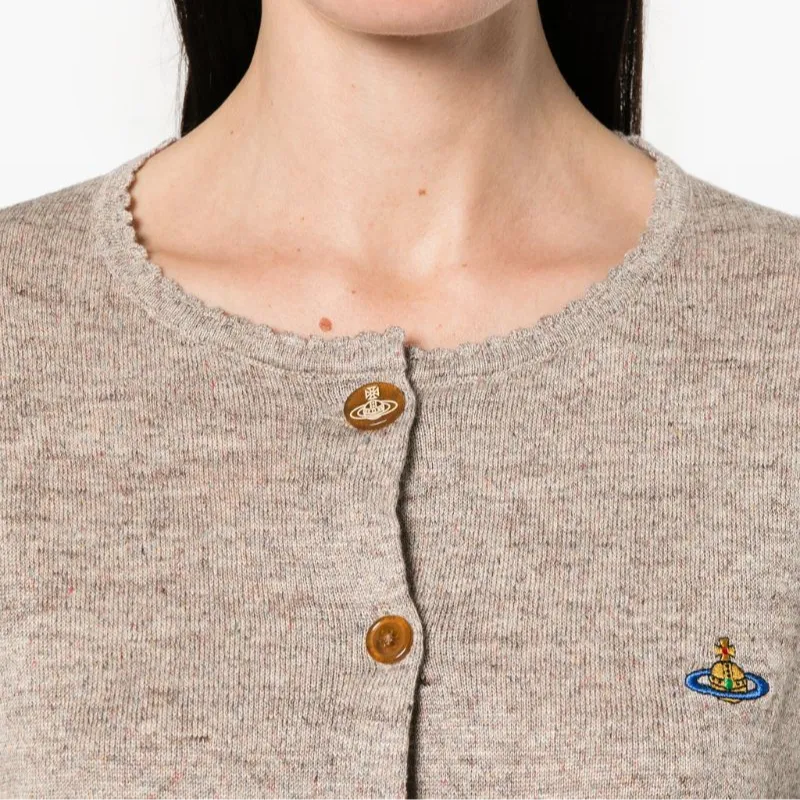 Vivienne Westwood Bea Knit Cropped Cardigan-5