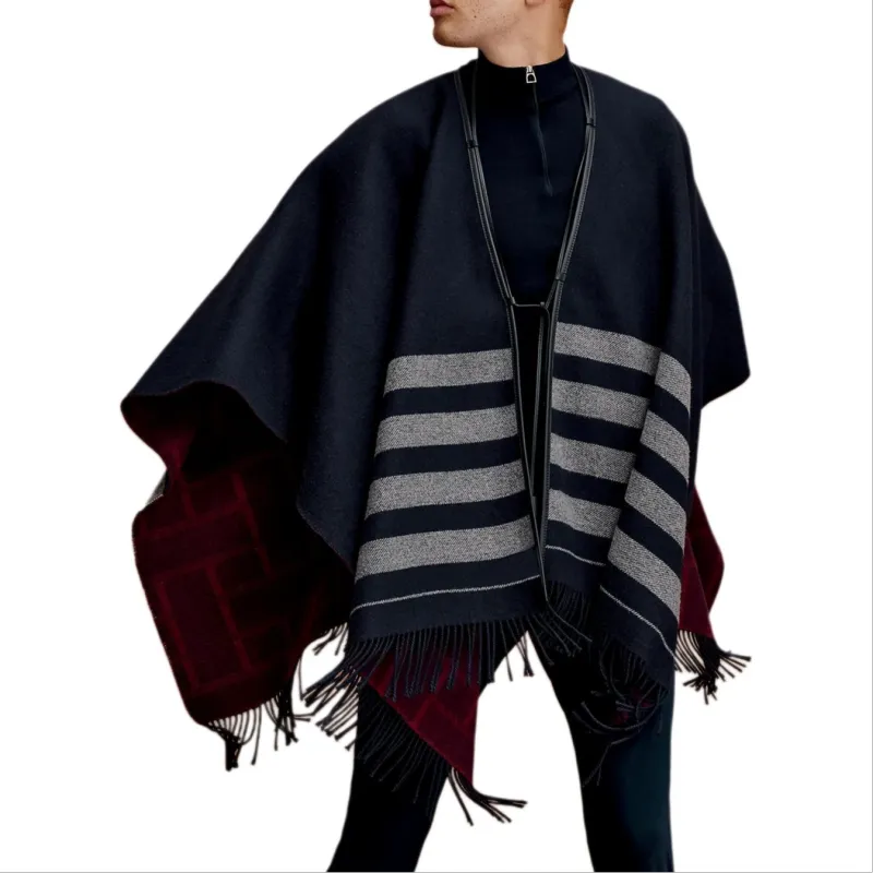 HERMES Cloaks Unisex Rouge Red-2