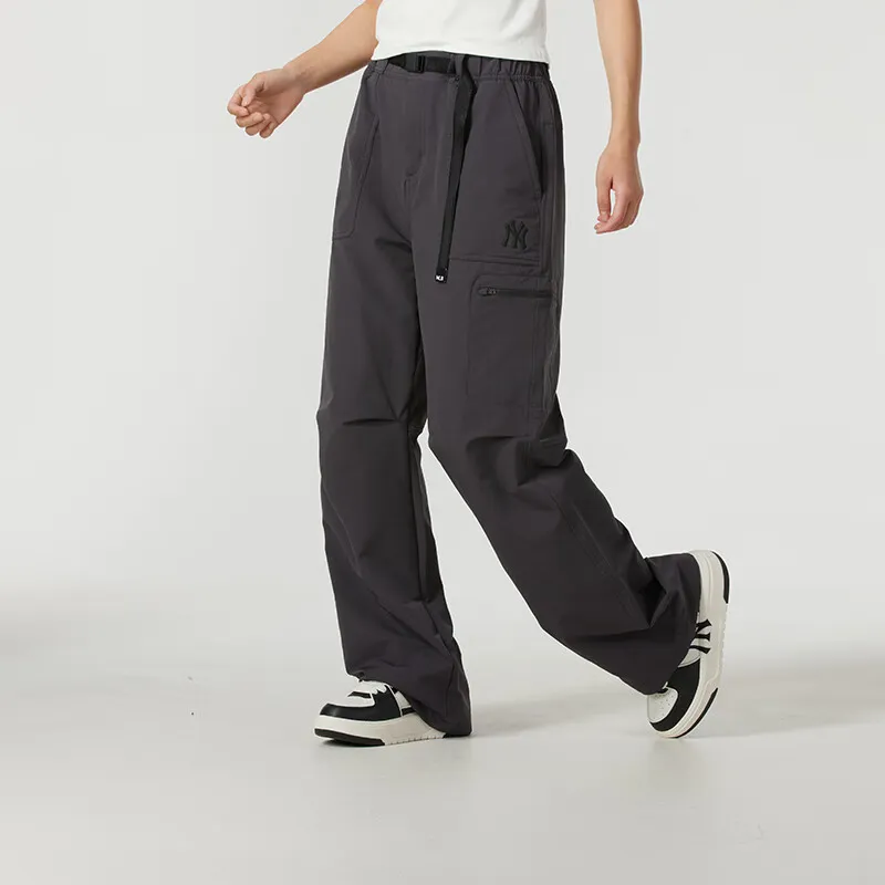 MLB New York Yankees Casual Pants Unisex Charcoal Gray-3