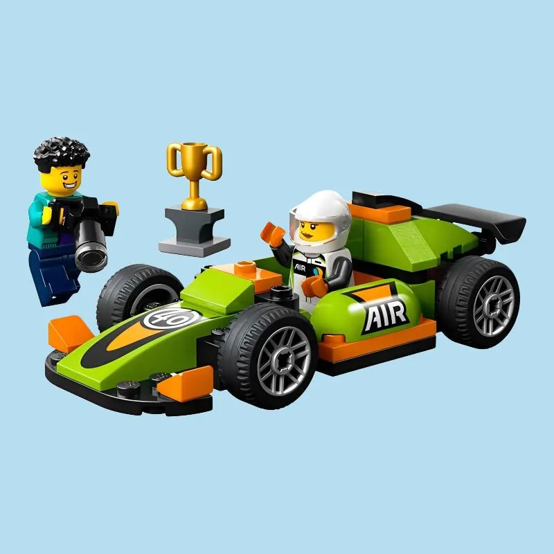 LEGO Green Race Car Building Blocks 60399-3