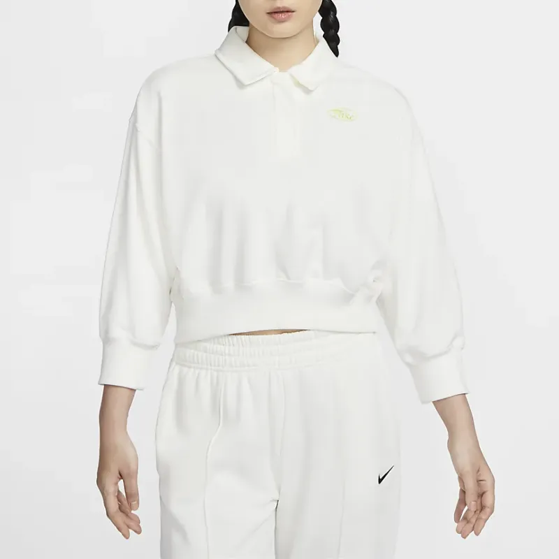 Nike Sportswear Phoenix Fleece NSW PHOENIX Sweatshirt Women's Sail White-3