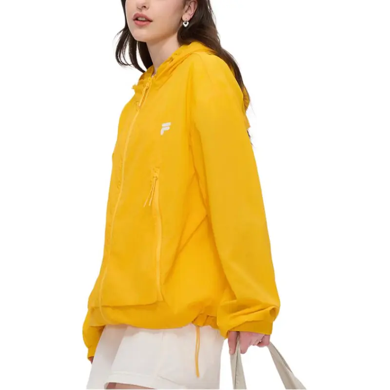 FILA FUSION Jackets & Coats Women's Banana Lemon Yellow-3