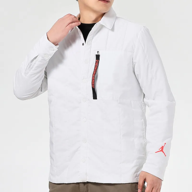 Jordan 23 Engineered Series Quilted Jacket Men's White-3