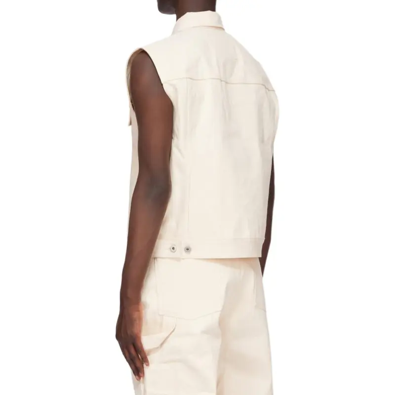 Rick Owens DRKSHDW Sleeveless Trucker Jacket-1