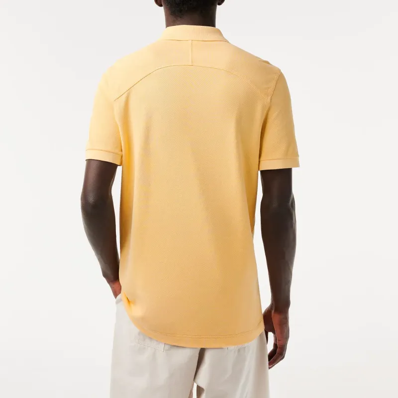 LACOSTE Polo Shirts Men Beige Yellow-2