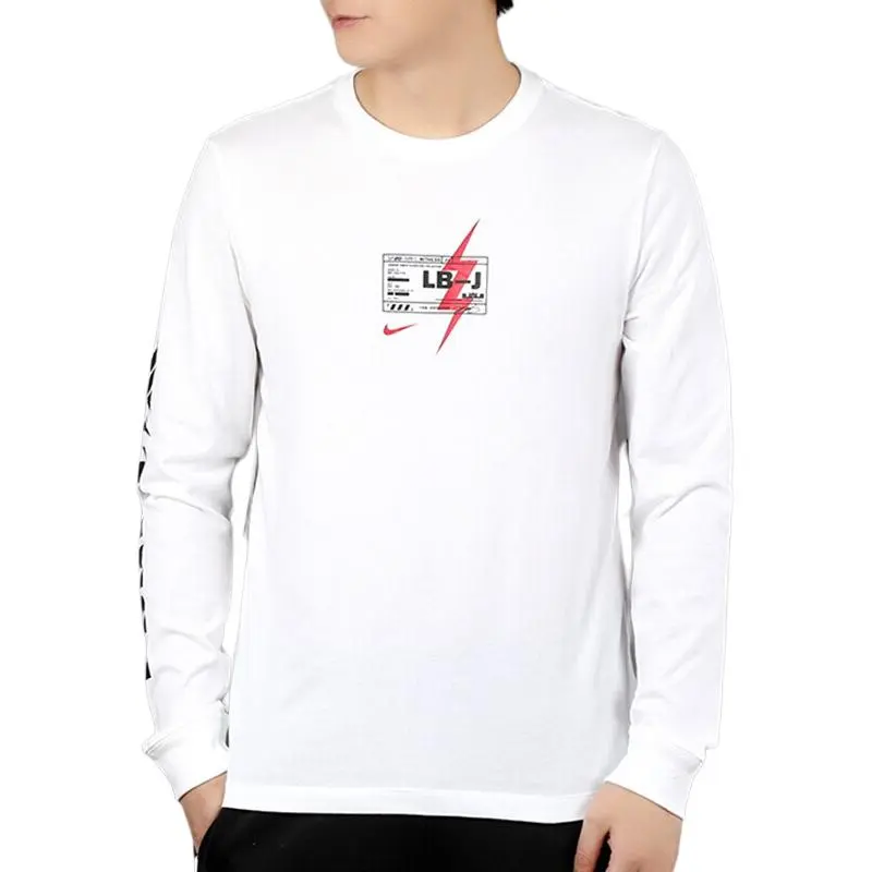 Nike Dri Fit T Shirts Men White-5