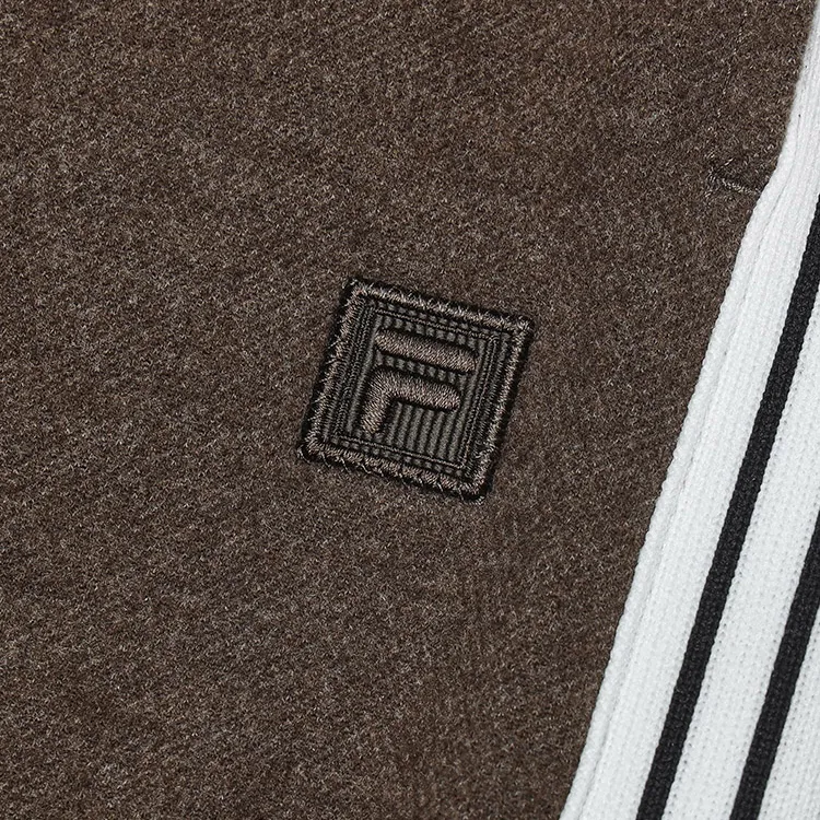 FILA MILANO Collection Knitted Sports Pants Men's Brown-5