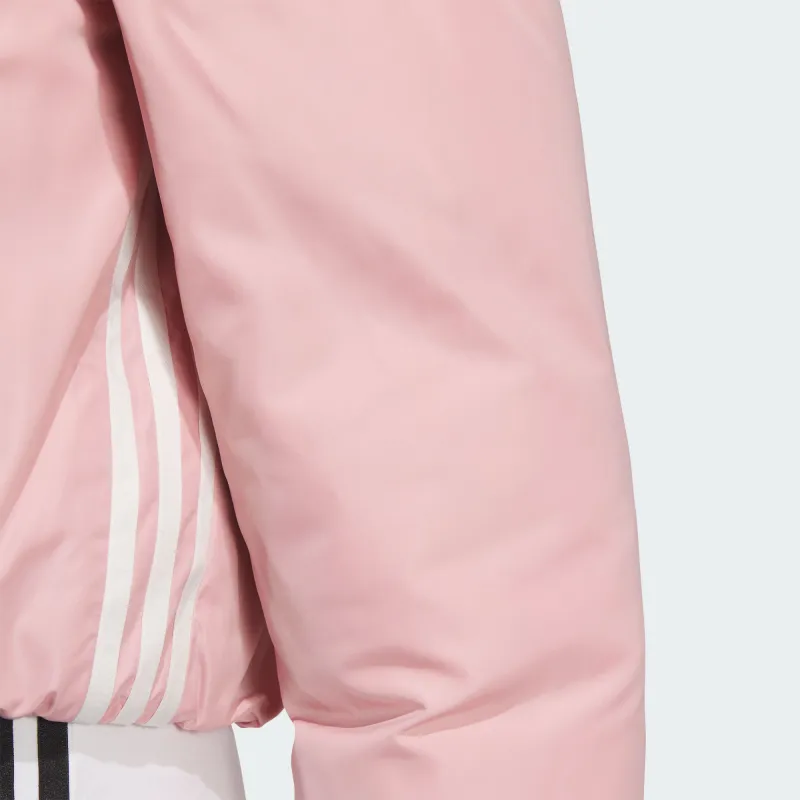 Adidas Originals FW24 NON QUILTING SHORT DOWN Jackets Coats Women's Miracle Purple Pink-5