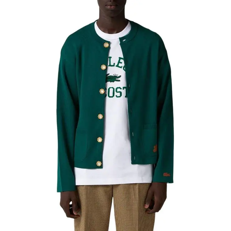 LACOSTE x Le FLEUR Knitwear Unisex Green-2