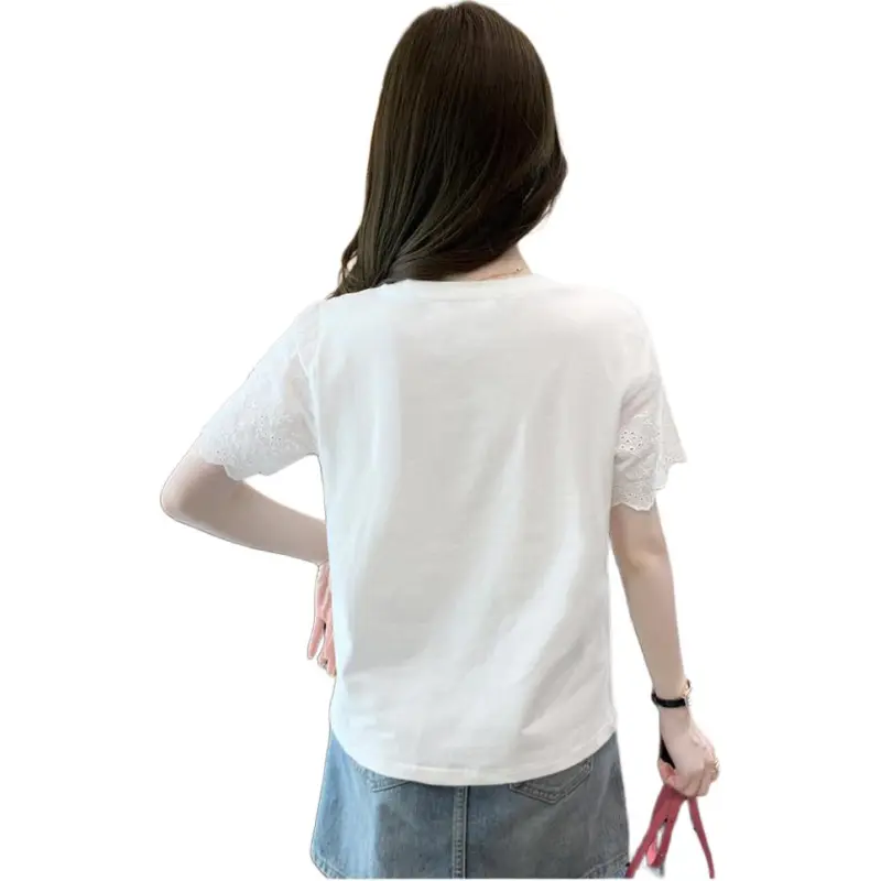 The Temptation Of The Muse T Shirt Women's White-1