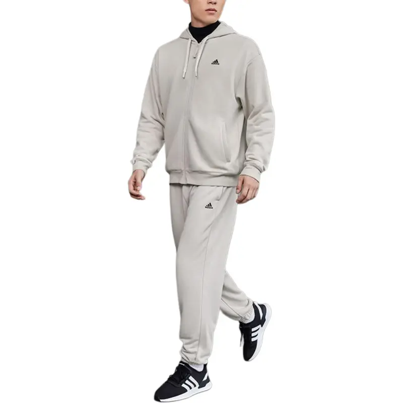 Adidas Casual Jacket Men's Bauxite Brown-4