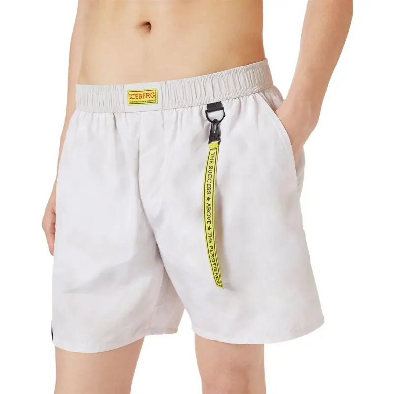 Iceberg Casual Shorts Men's White-4