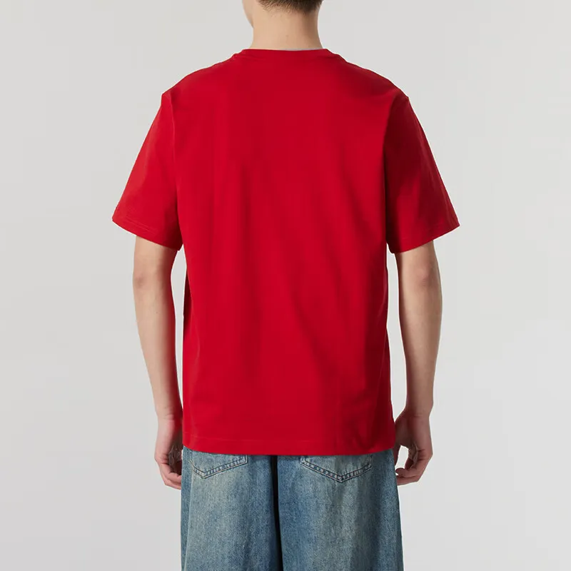 Adidas T Shirts Men Red-2