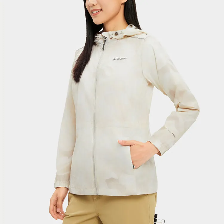 Columbia Breathable UV Protection Sun Protection Clothing Women's White-2