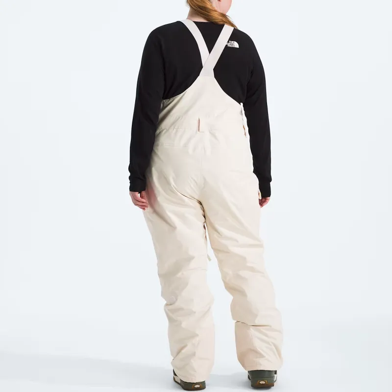 THE NORTH FACE Plus Freedom Bibs Overalls Women's White Sand Dune-2