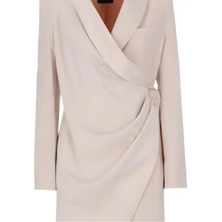 PINKO Long Sleeved Dresses Women's Light Pink-4