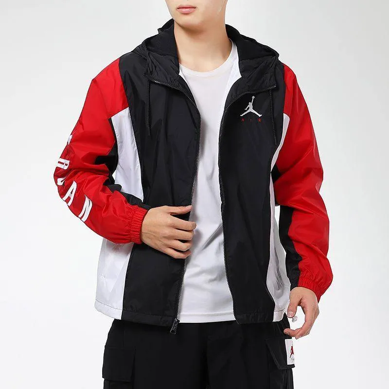 Jordan Jumpman Jackets Men Black Red-5