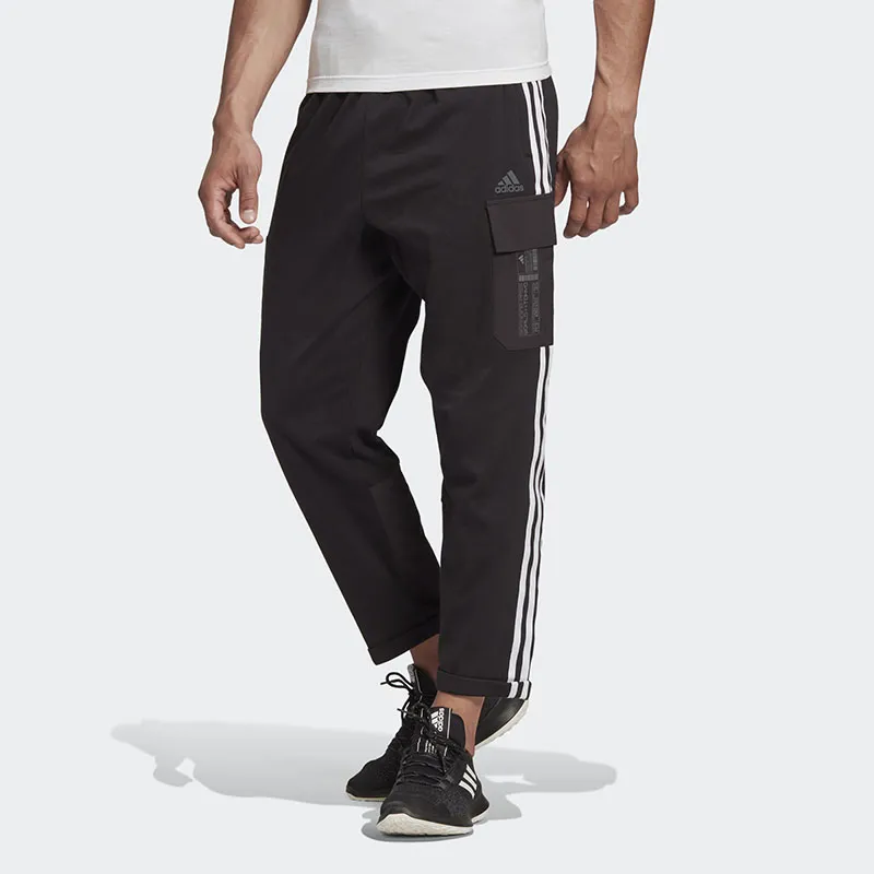 Adidas Casual Pants Men Black-2
