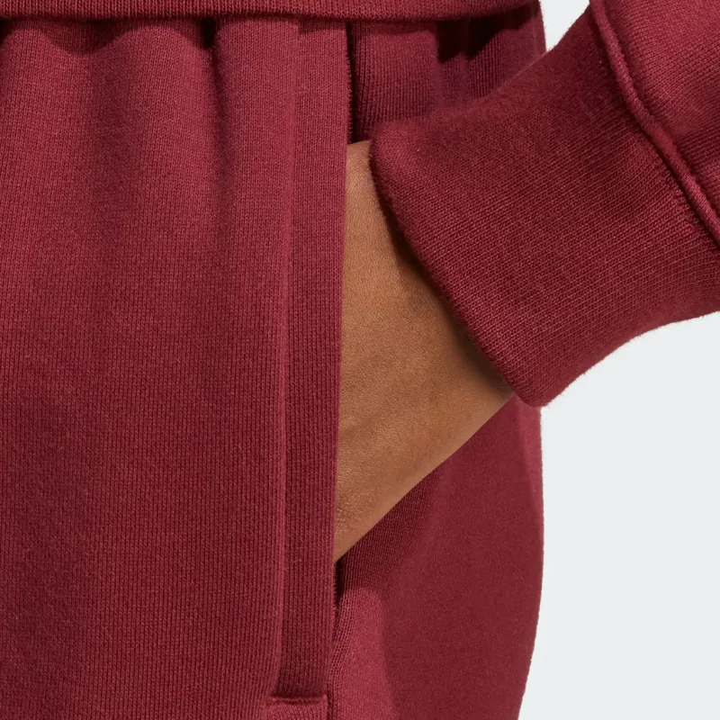 Adidas Knitted Sweatpants Women's Burgundy-4
